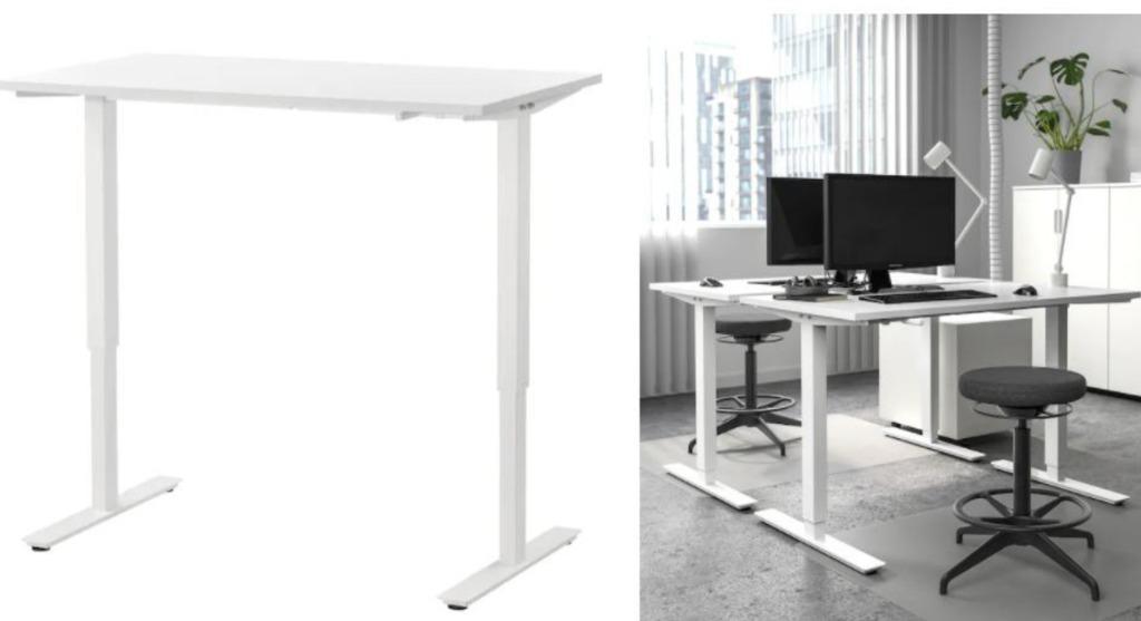 Ikea SKARSTA Standing Desk sit/stand Length 47 1/4 ", Width 27 1/2