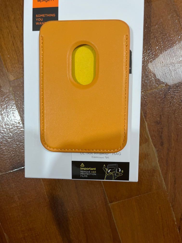 Spigen IPhone 13 magsafe case w free magsafe wallet, Mobile Phones