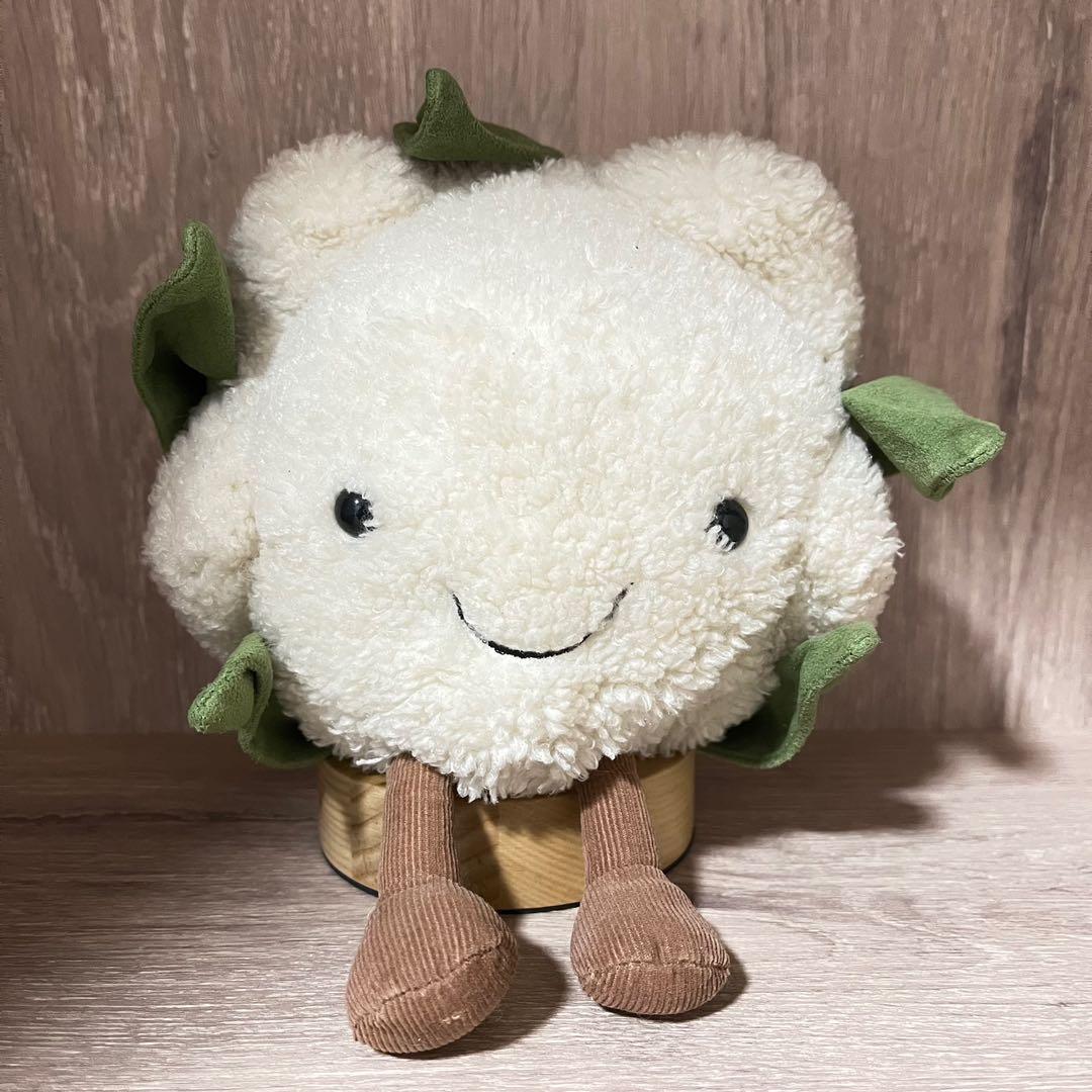 Jellycat Amuseable Broccoli Amuseable Cauliflower, Hobbies & Toys, Toys & Games on Carousell