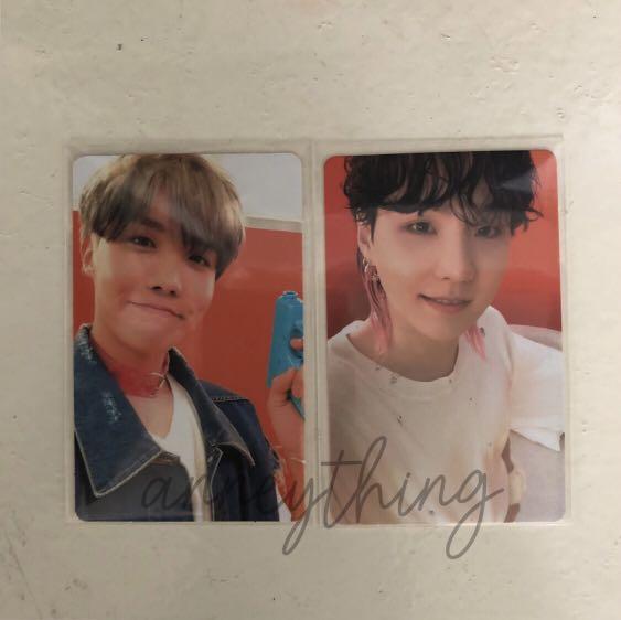 Jhope Butter PC w/free Suga PC (Category: K-Wave Merchandise) located in Pasay City. Submitted by anneythingph (Listing ID 1153805938, Image 1). Description: •will send vid for condition- jhope 9.5/10 •suga is a freebie due to condition ❗️make offer once sure to get ☻.