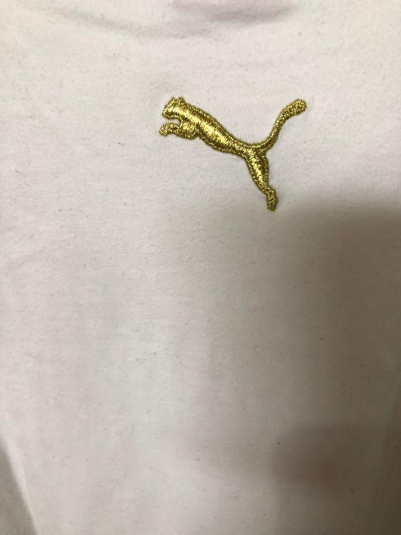 kaos puma xl medali, Fesyen Pria, Pakaian , Atasan di Carousell