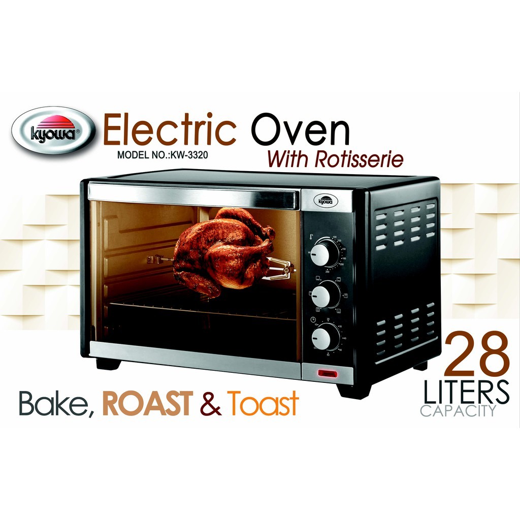 Kyowa electric oven KW3320 big 28L large capacity, TV & Home Appliances