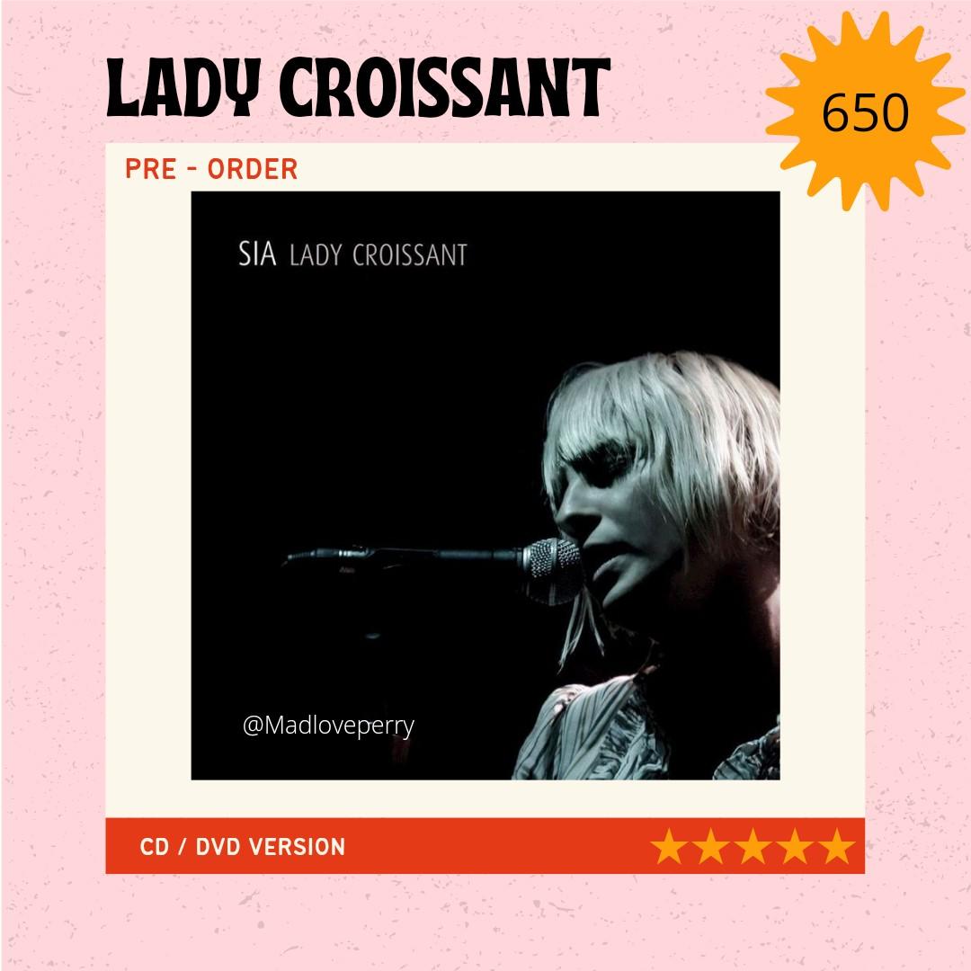 Lady Croissant - Sia CD/DVD, Hobbies & Toys, Music & Media, CDs ...