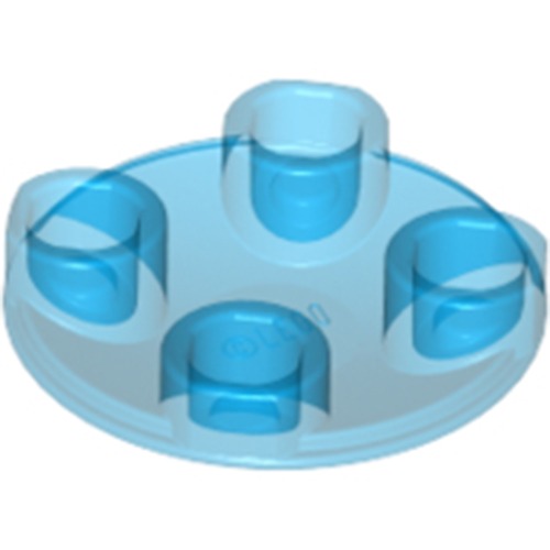 LEGO Parts 28558 54196 Transparent Slide Shoe Round 2x2 Transparent Blue 4623595 Hobbies Toys Toys Games on Carousell