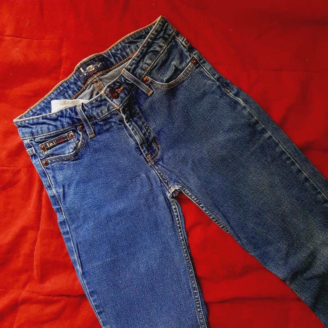LEI Highwaist Flare Jeans Denim, Women 