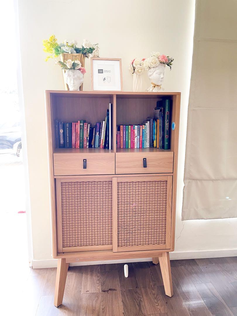 lemari bufet ikea oak sideboard