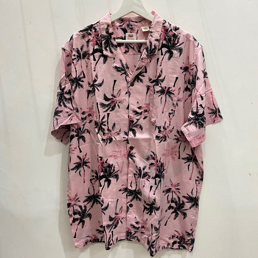 levis shirt, Fesyen Pria, Pakaian 