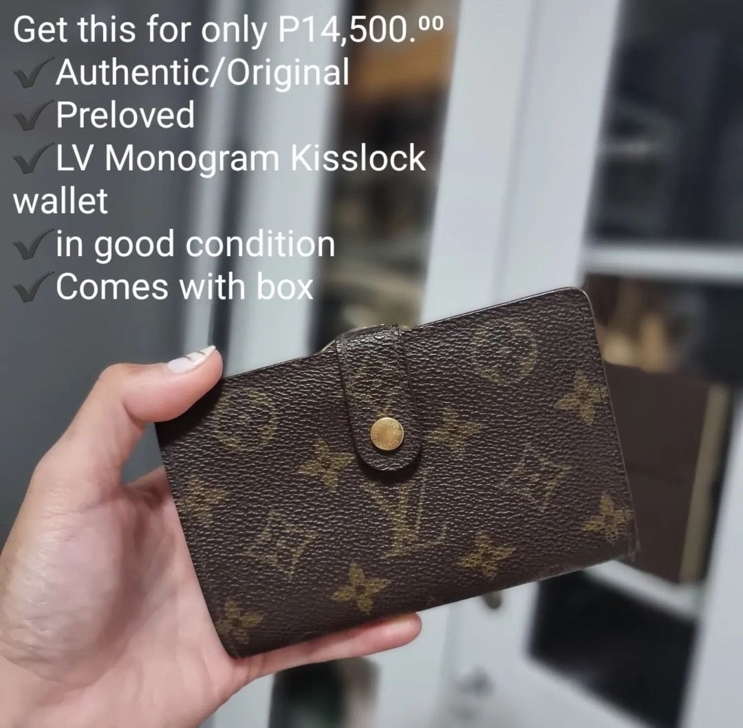 Louis Vuitton Kisslock Wallets for Women