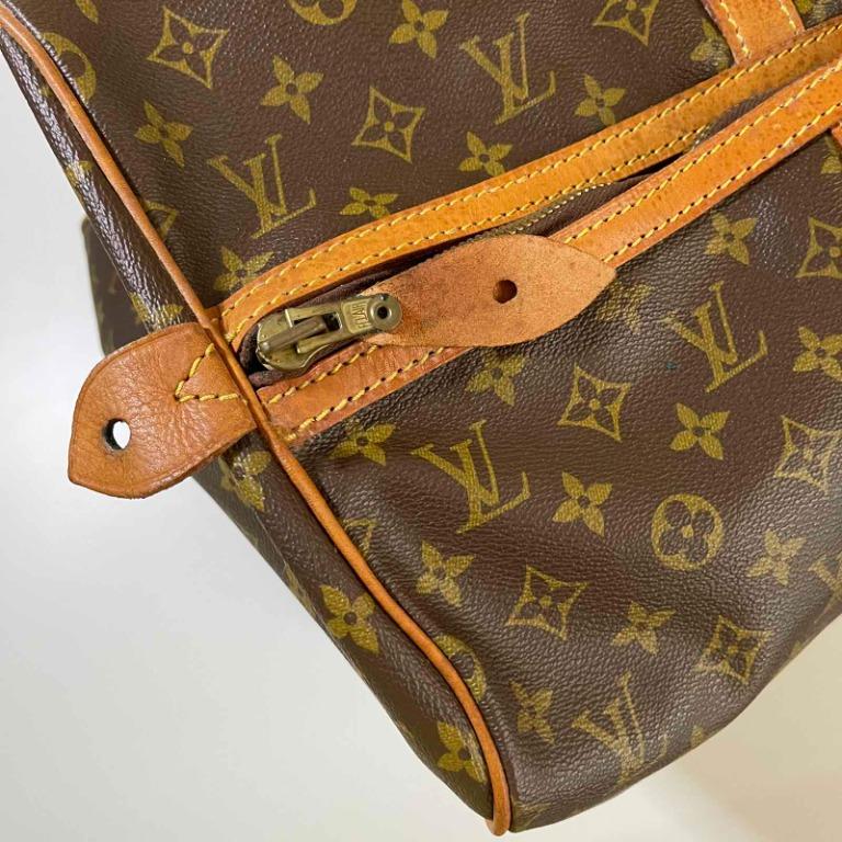 Louis Vuitton travel bag Sac Souple 55 Monogram Brown Cloth ref