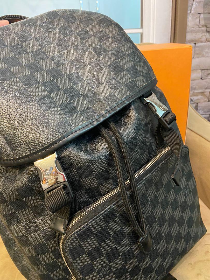 Shop Louis Vuitton DAMIER GRAPHITE Zack Backpack by Diana_A