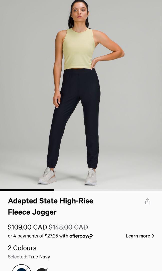 Lululemon Adapted State High Rise Jogger, Women's Fashion, Clothes