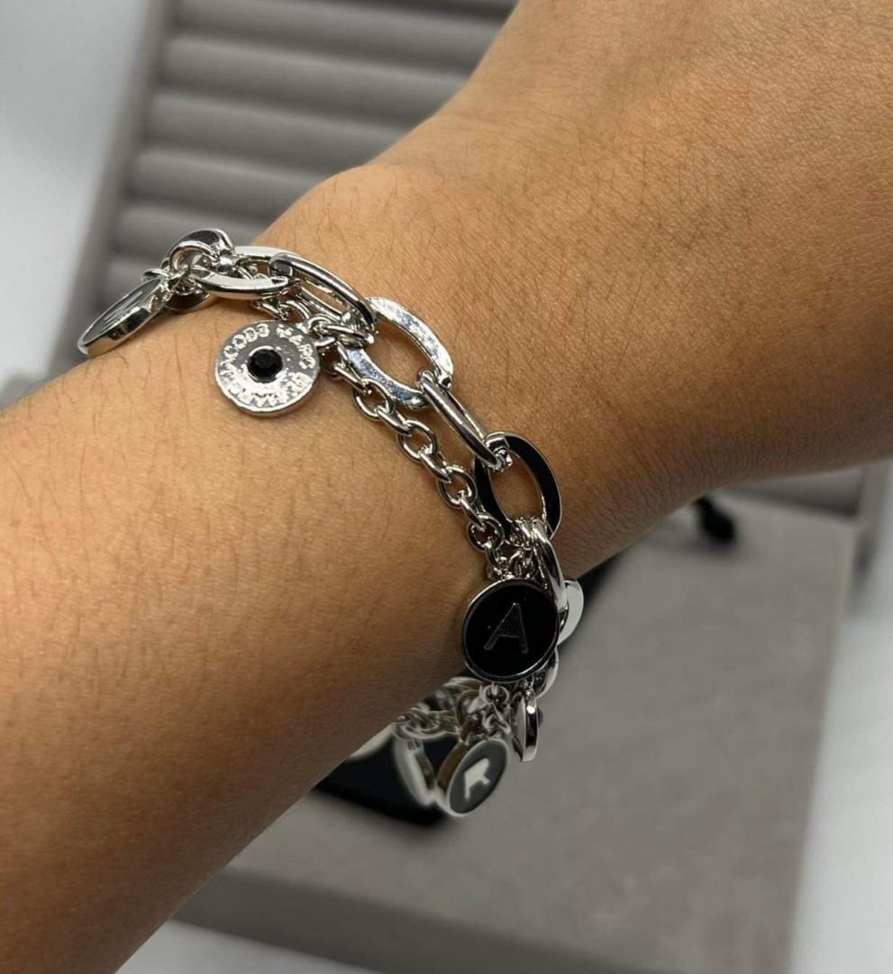 Marc jacobs bracelet silver discount