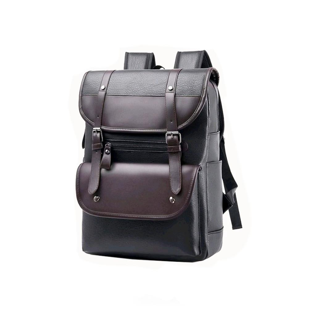 Men Buckle Decor Flap Backpack (Category: Backpacks) located in Manila. Submitted by virtualtindahanipaul (Listing ID 1153911232, Image 2). Description: COLORS: brown STYLE: PATTERN TYPE: plain QUANTITY: 1 piece Magnetic: No TYPE: duffel Bag STRAP TYPE: udjustable BAG SIZE: large COATING: 100% polyurethane COMPOSITION: 100% polyurethane MATERIAL: PU leather #men #fashion #bag.