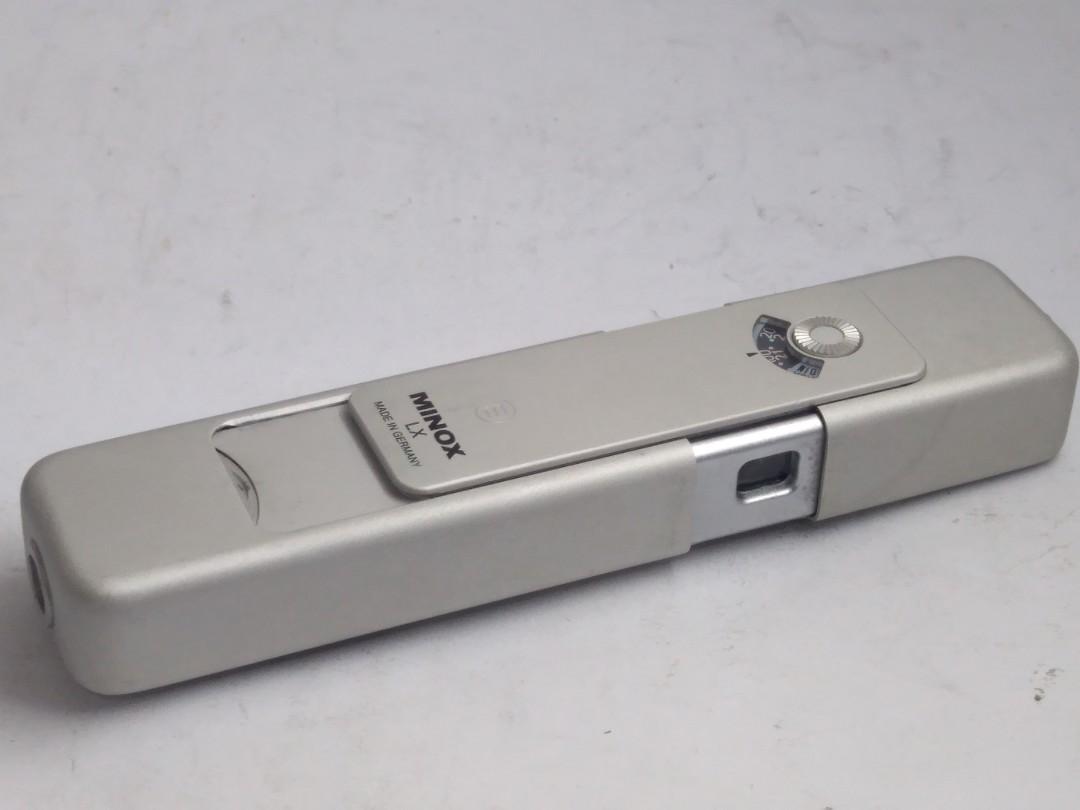Minox LX spy camera-GERMANY (Category: Cameras) located in Las Pinas. Submitted by film101 (Listing ID 1153829699, Image 2). Description: Minox LX spy camera Germany with orig pouch ➡️Take time to do research bout this camera Best for display or collections/props *working shutter *still have a film inside.
