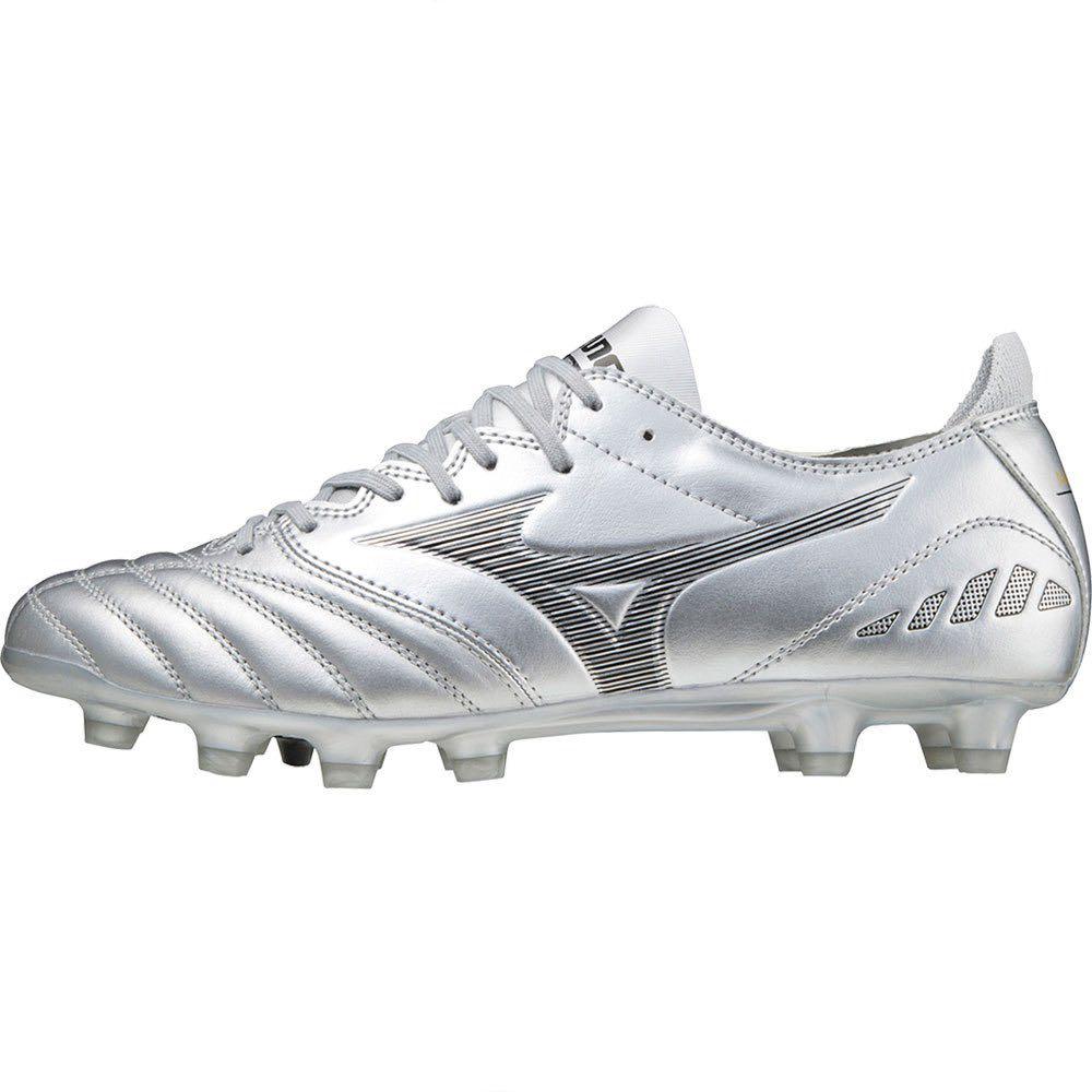 MIZUNO Morelia Neo III Pro MD 銀色9.5 27.5 42.5, 男裝, 鞋, 波鞋