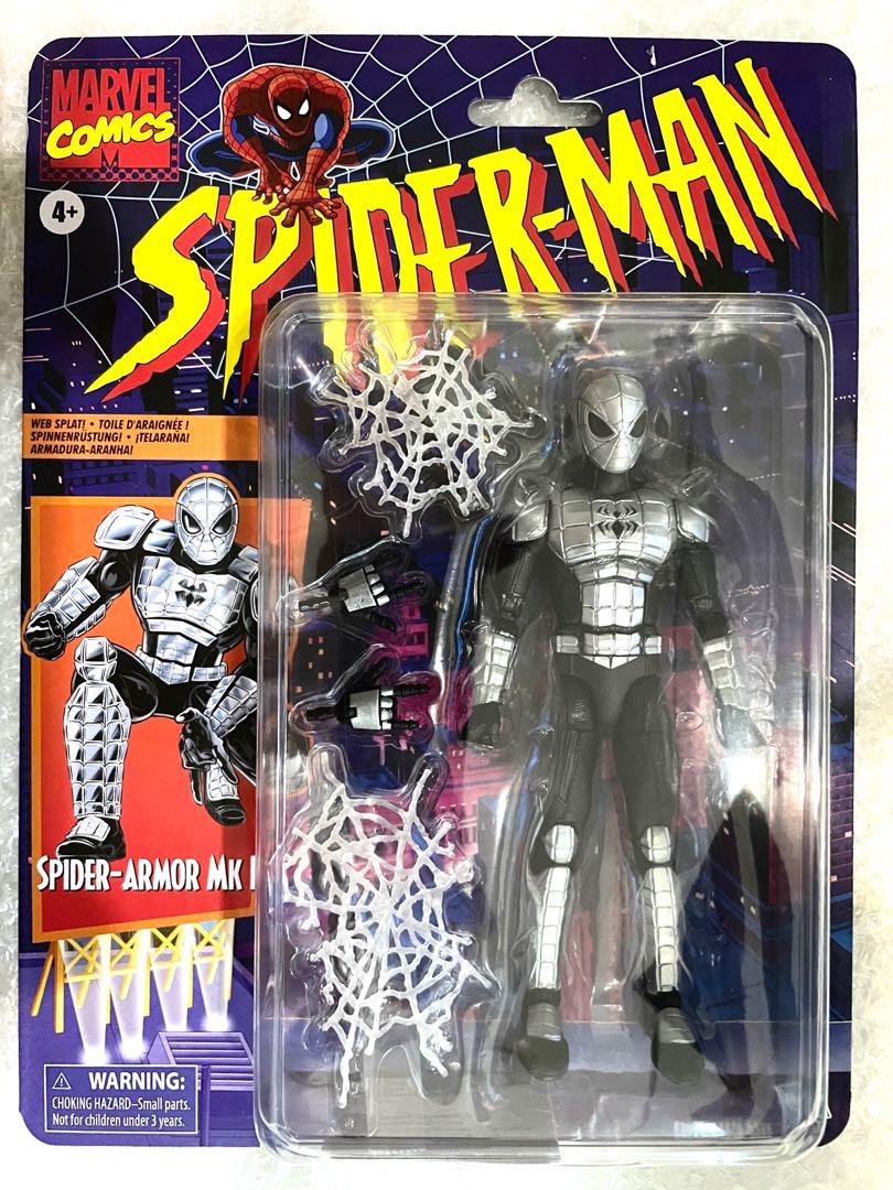 Armored Black Spider-Man Marvel Superhero Mini Action Figure Toy Moc 