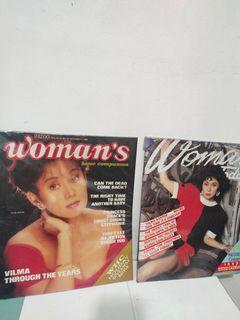 "Ms.VILMA SANTOS---2 1990s Pinoy Magazines/Rare set!
