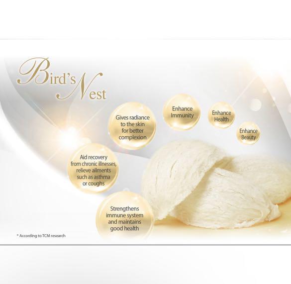 New Moon Bird Nest with White Fungus Rock Sugar, Health & Nutrition, Health Supplements, Health