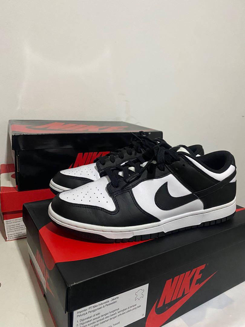 nike dunk low retro black white price