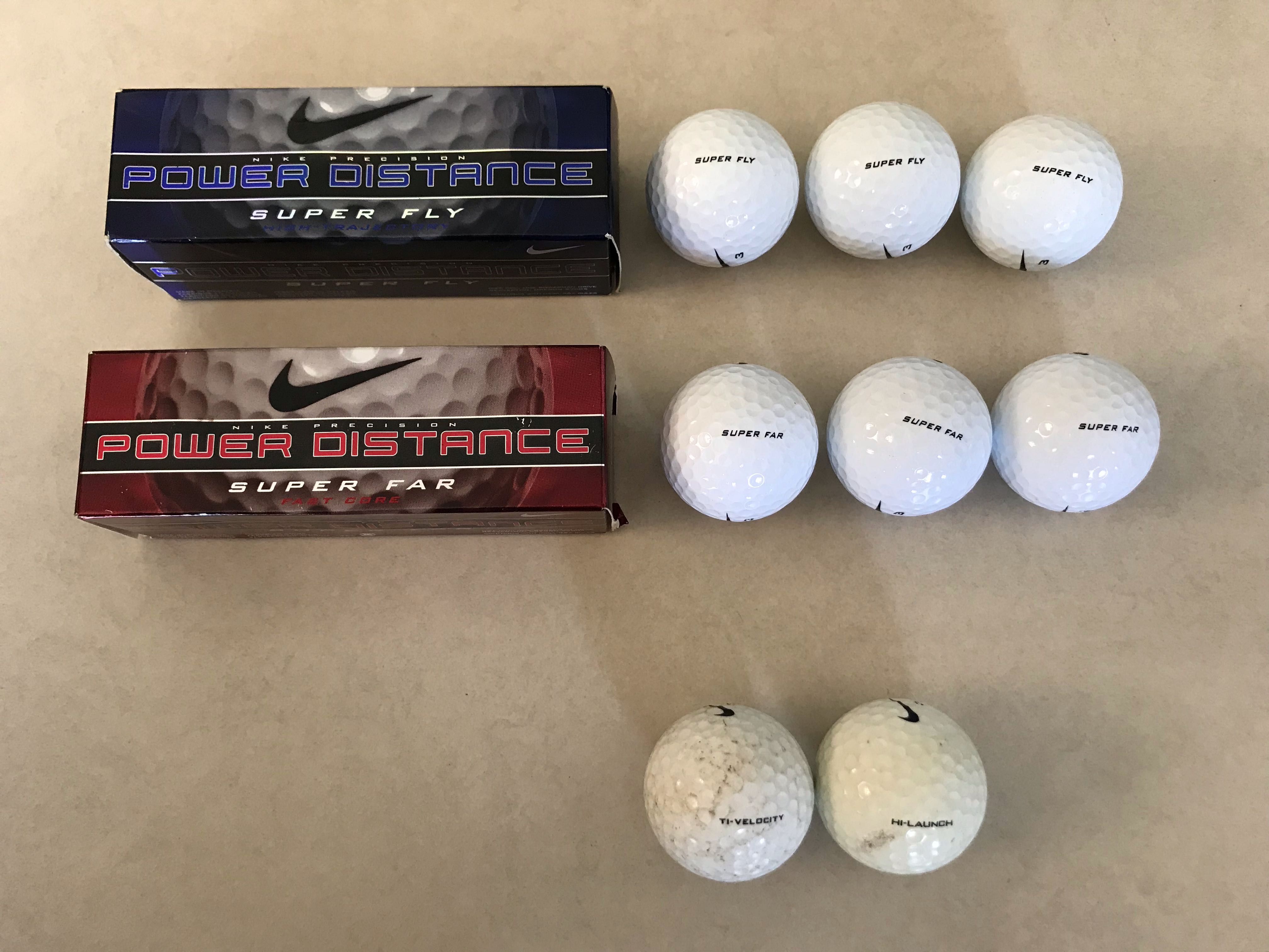 Nike ti deals velocity golf balls