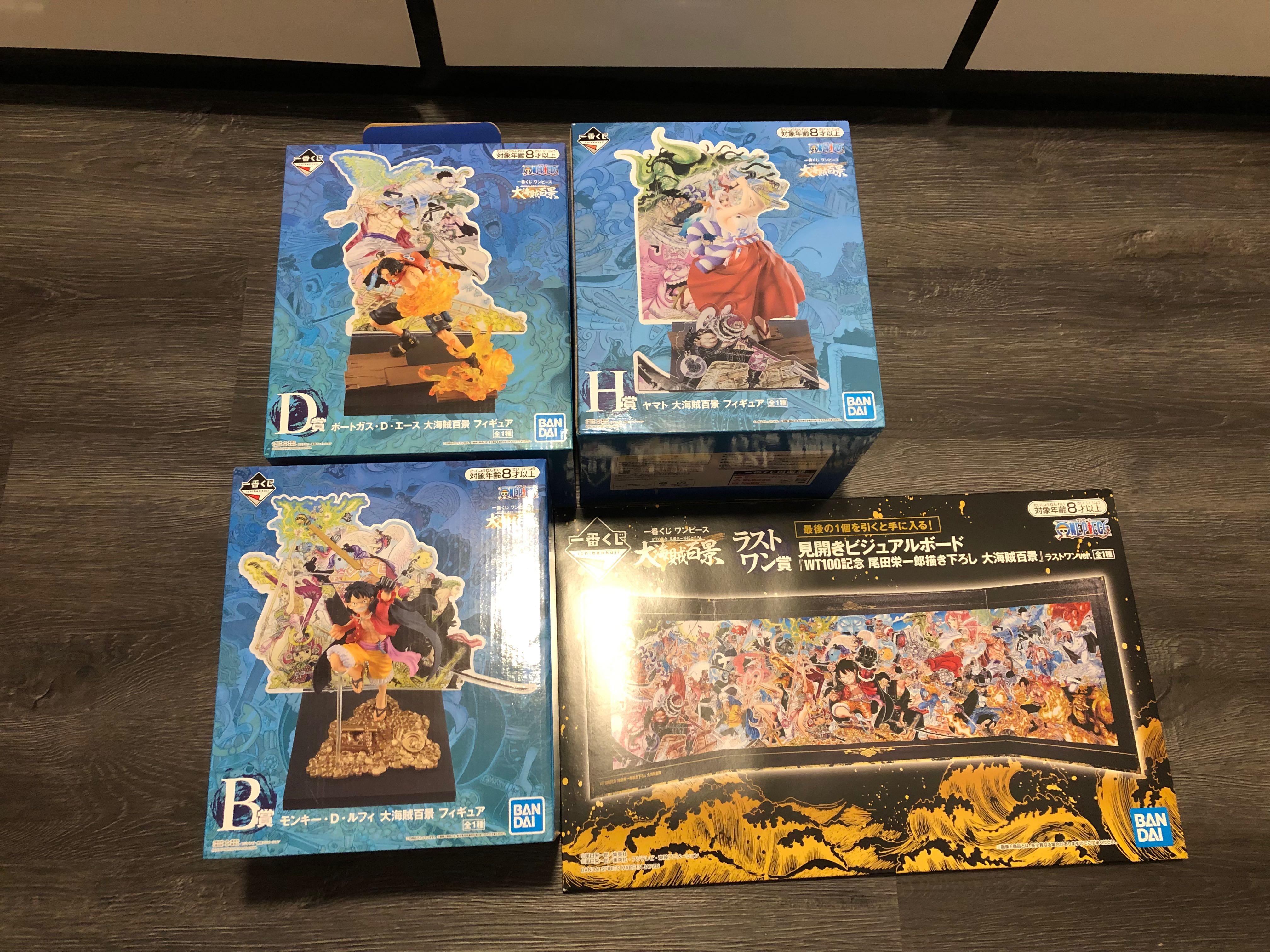 One Piece Memories Wt100 Kuji Prize B D H Last Hobbies Toys Toys Games On Carousell