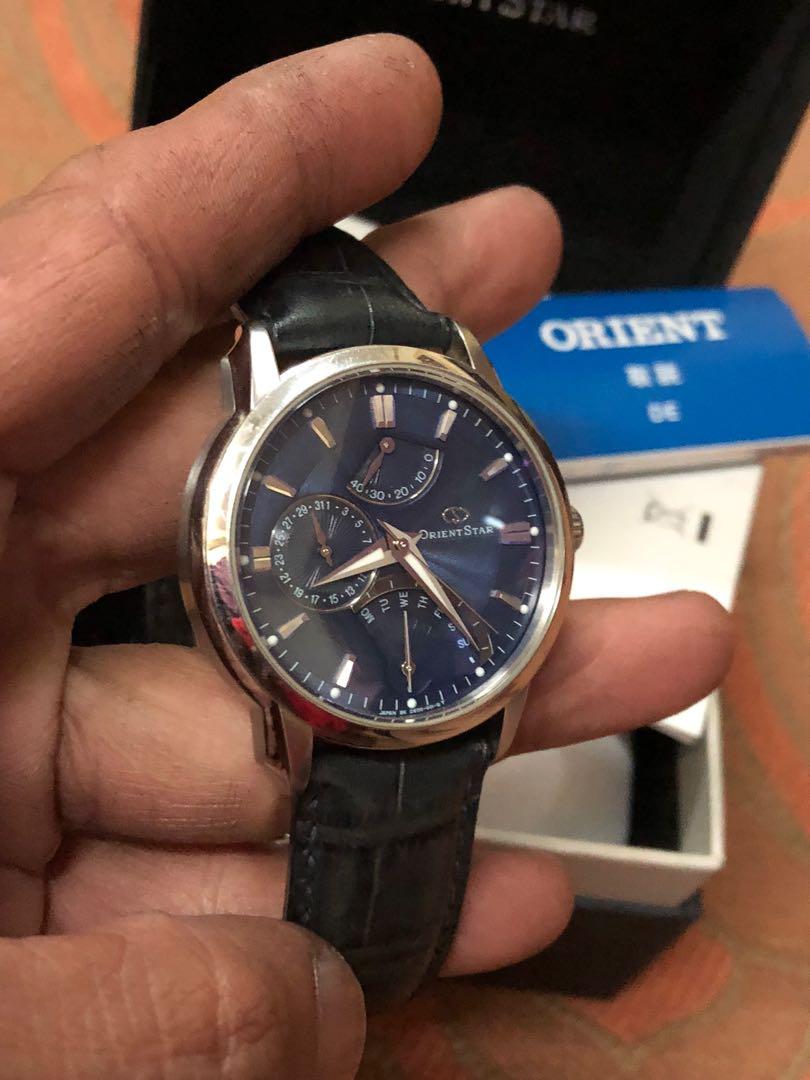Orient star retrograde top