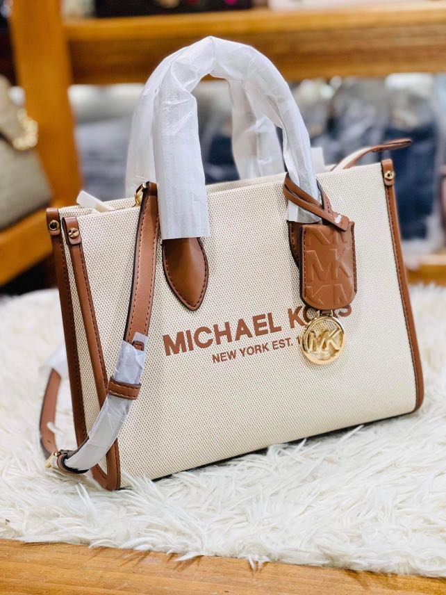 Michael kors purse Mirella small tote crossbody bag brown 