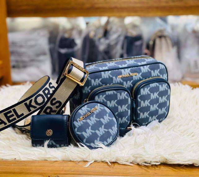 Michael Kors Bags | Michael Kors Mirella Small Logo Crossbody Bag | Color: Blue | Size: Os | Lucky_Ashley's Closet
