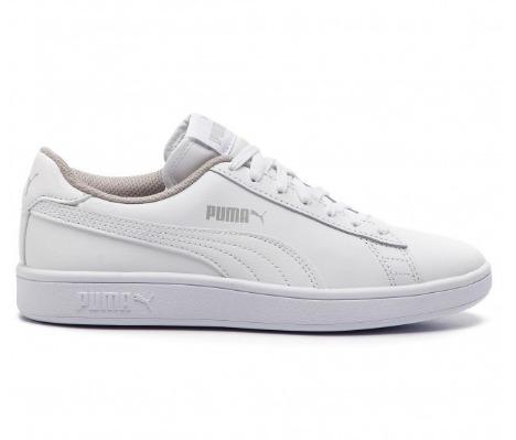 puma smash v2l white