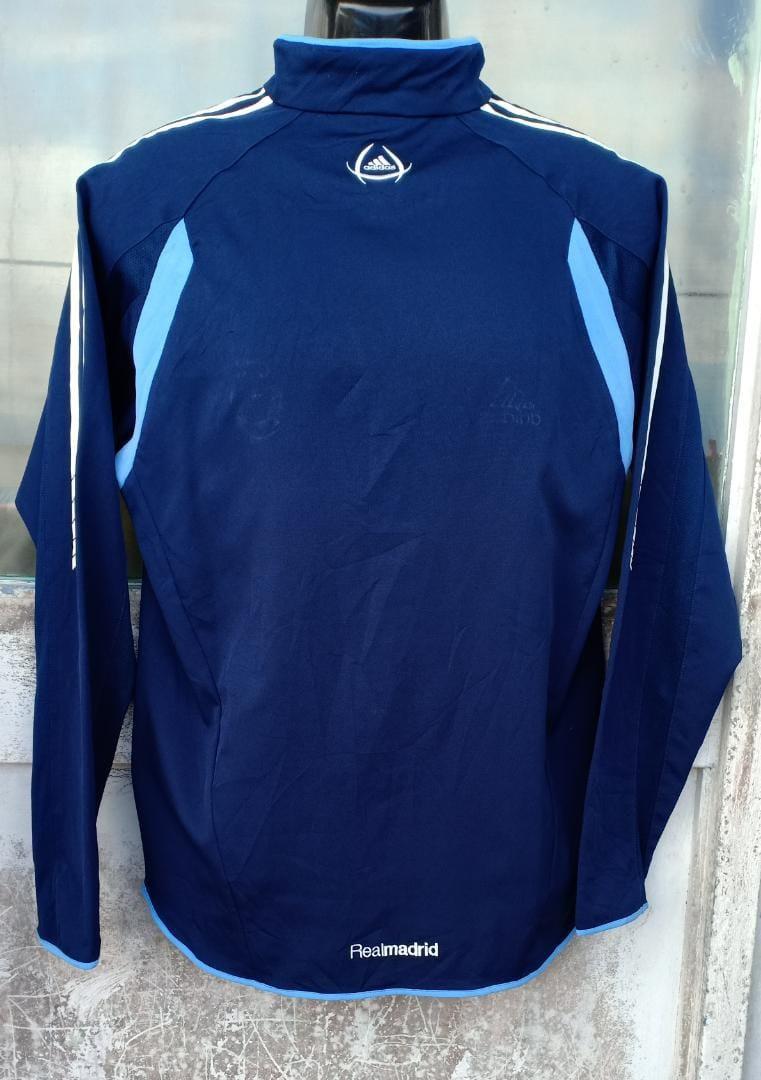 Adidas Real Madrid Half Zip Long Sleeve