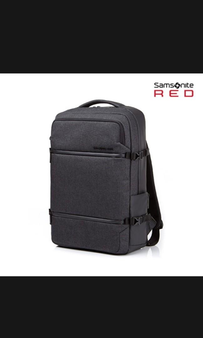 Samsonite red caritani backpack outlet