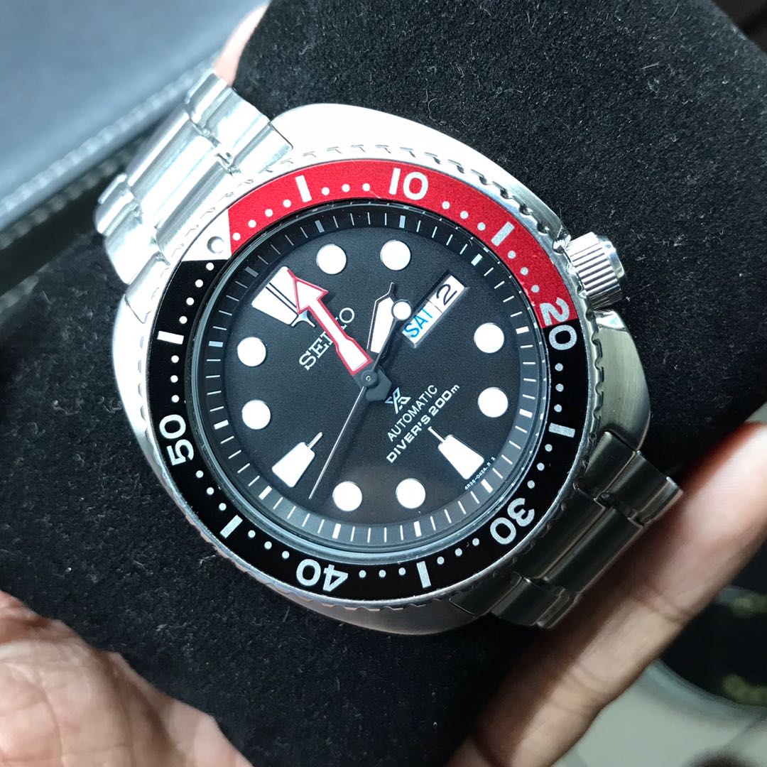 Seiko batman rare item watch, Barang Mewah, Jam Tangan di Carousell