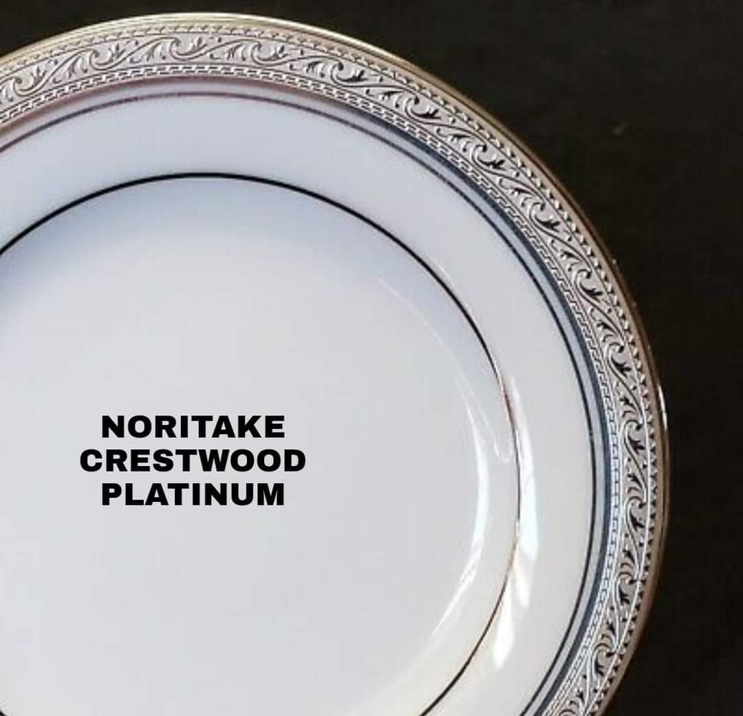 Noritake deals crestwood platinum