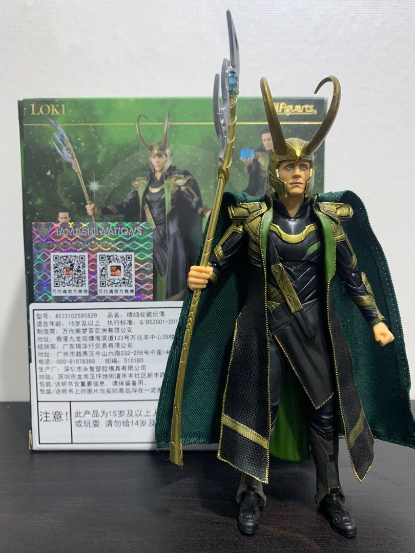 SHF S.H.Figuarts Loki Mafex Mezco