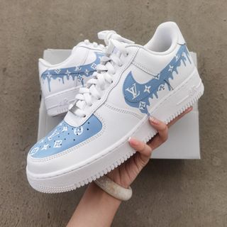 WTS] Custom Louis Vuitton x Nike Air Force 1 lows, Size 10, New