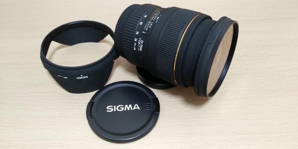 Sigma 24-70mm F2.8 EX DG Macro - Canon EF Mount, 攝影器材, 鏡頭及