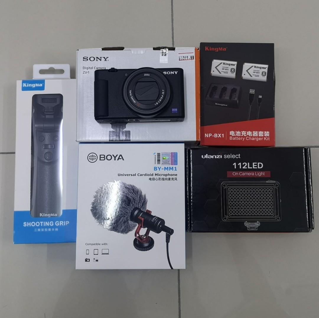 Sony ZV1 (2020), Photography, Cameras on Carousell