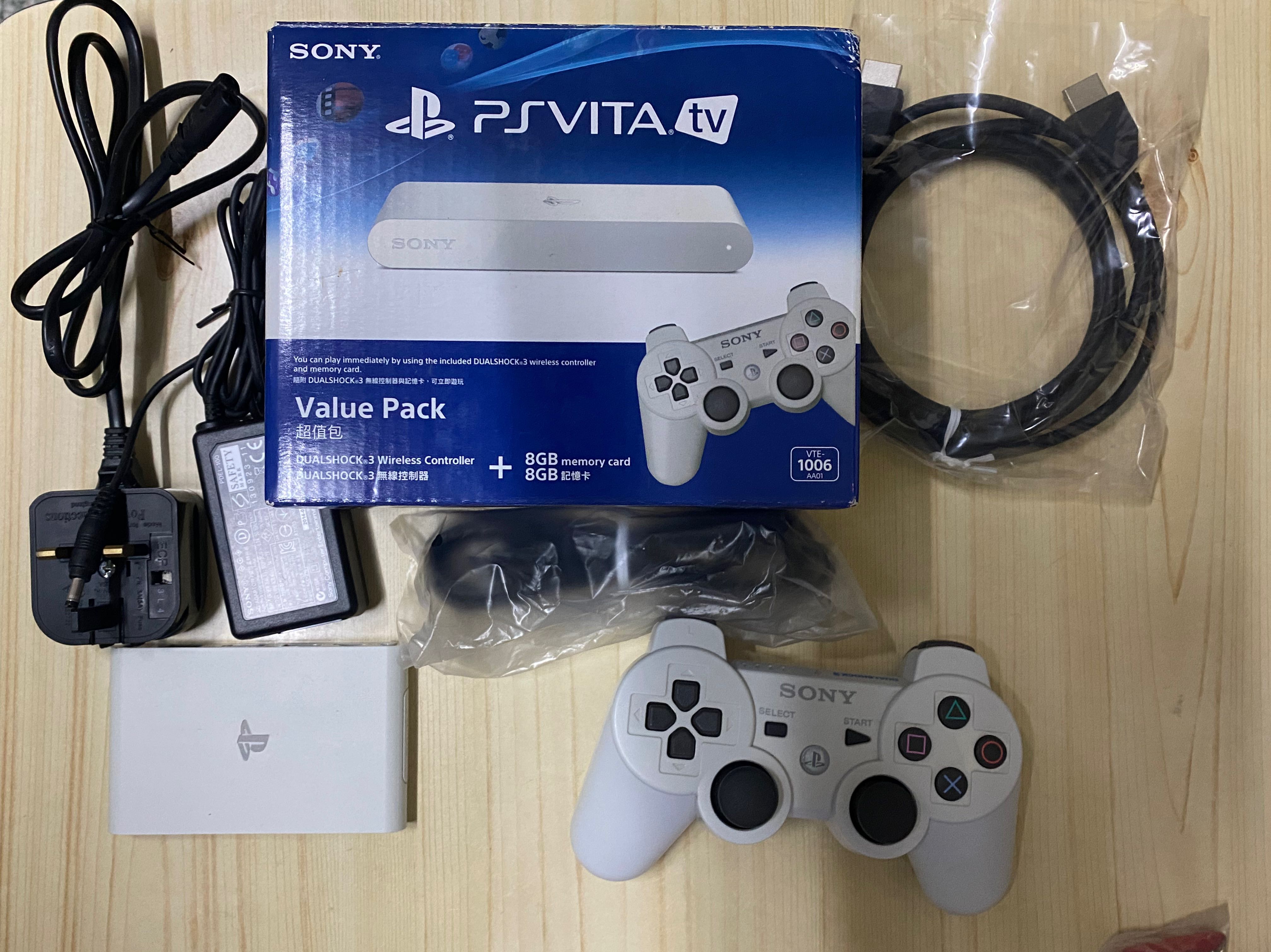 Sony psvita tv value pack （無破解）, 電子遊戲, 電子遊戲機