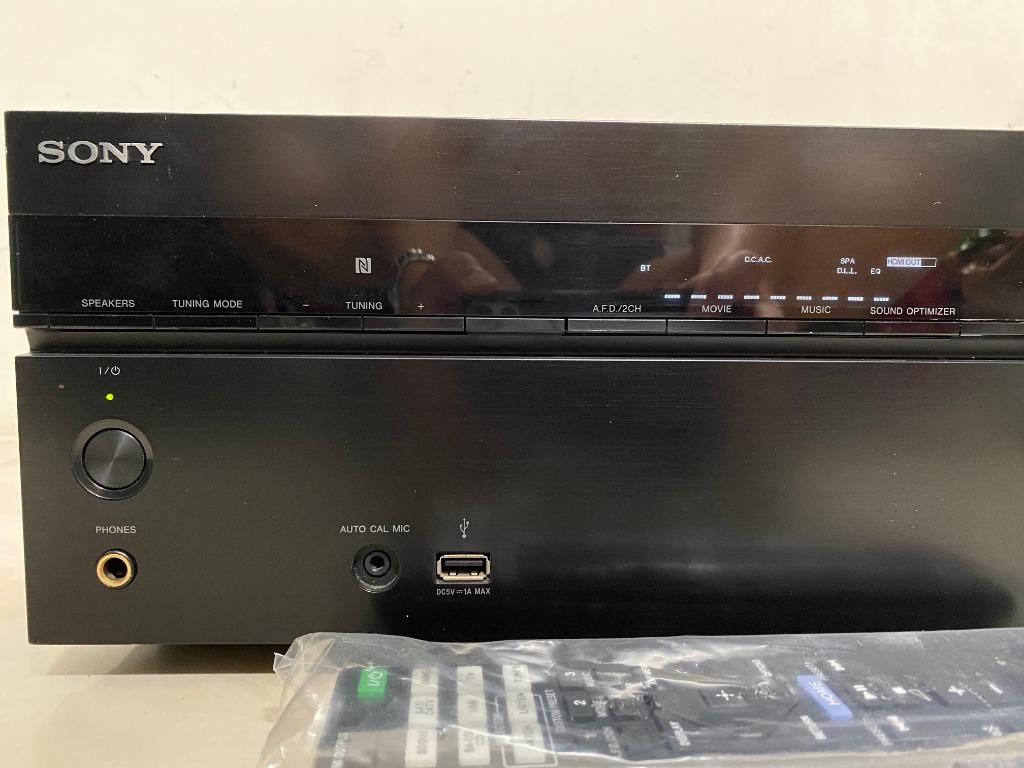 SONY STR DN850 收音劇院 7.2 環繞擴大機 4K HDMI 藍芽/WIFI 擴大機 有遙控器, 耳機及錄音音訊設備