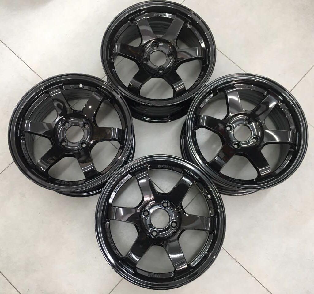 Sport Rim TE37 SL 15x7JJ PCD100, Auto Accessories on Carousell