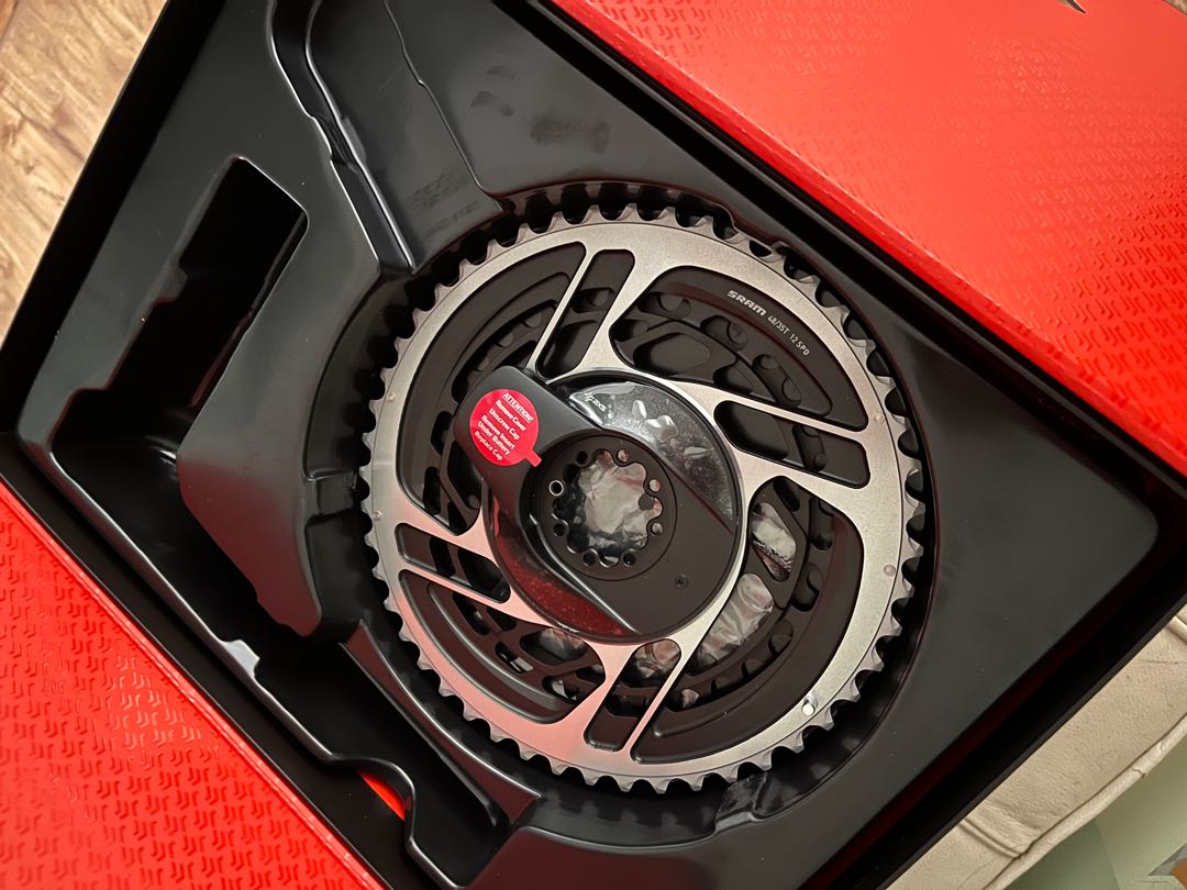 Sram red chainring with power meter, Sports Equipment, Bicycles & Parts ...