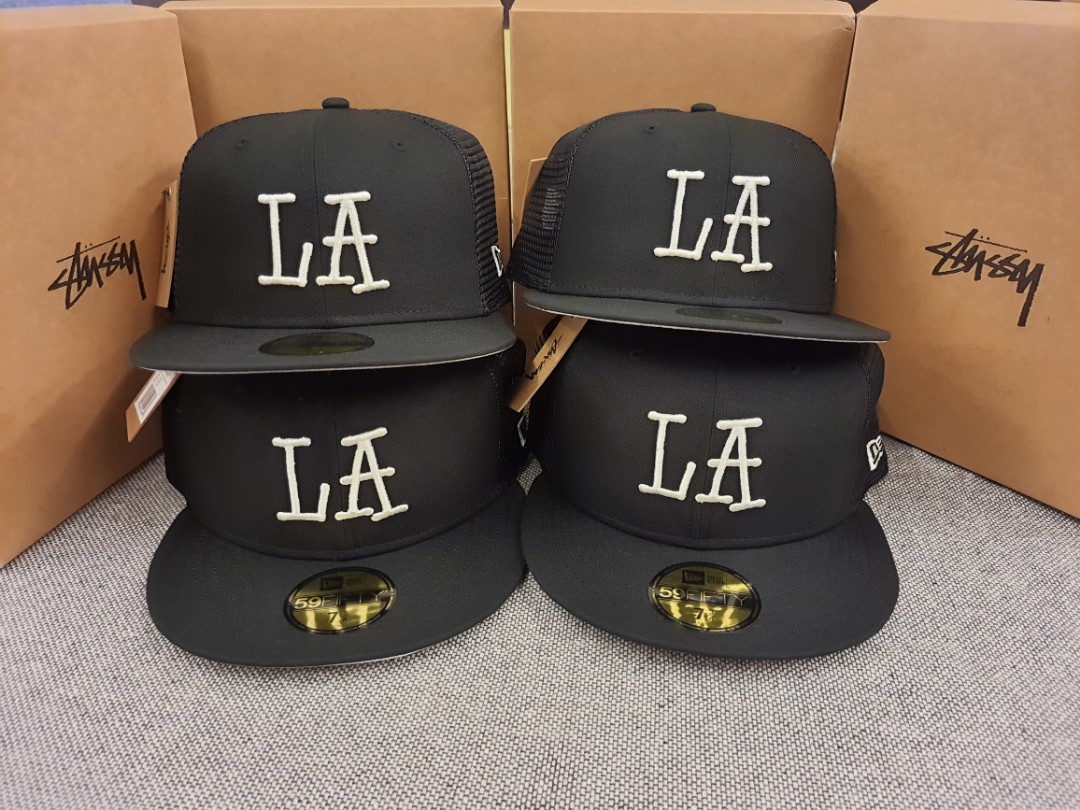 STUSSY LA New Era キャップ - キャップ