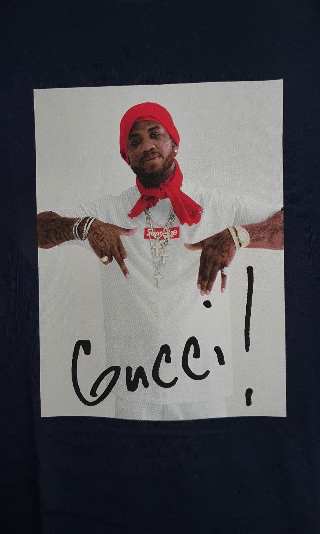 SUPREME Gucci Mane Tee Luxury Apparel on Carousell