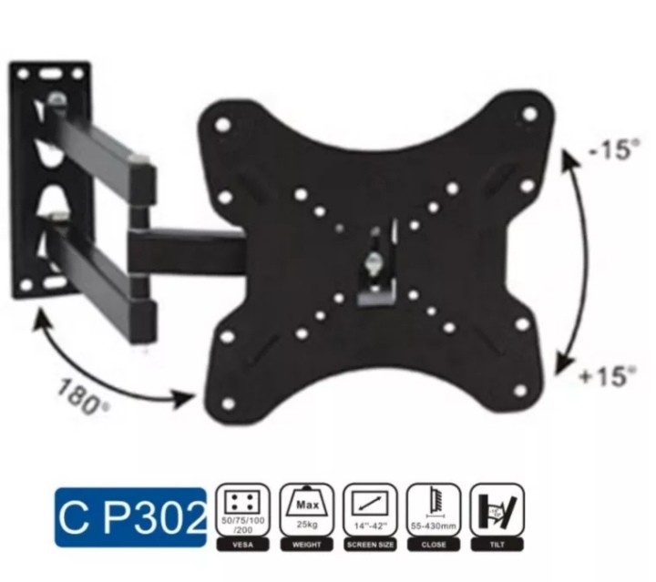 Swivel tv bracket, TV & Home Appliances, TV & Entertainment, TV Parts