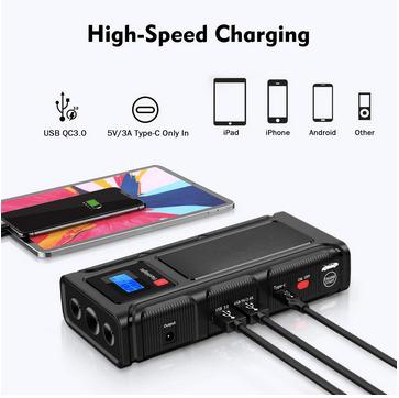 Teaisiy car outlet jump starter