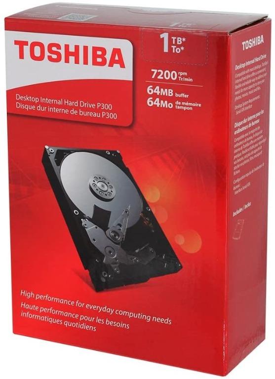 Disque Dur SATA Toshiba p300 High-Performance 1 To