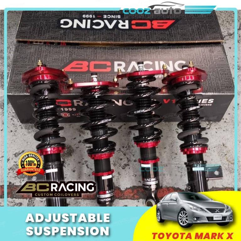 Toyota Mark X BC Racing VS Series Sport Adjustable Suspension Auto