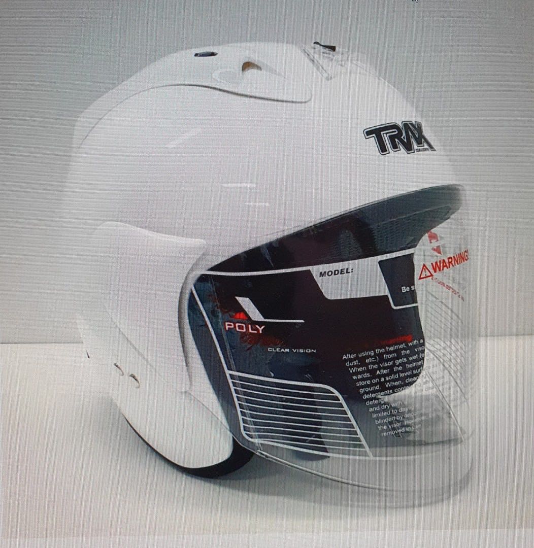 Trax Helmet, Motorcycles, Motorcycle Apparel on Carousell