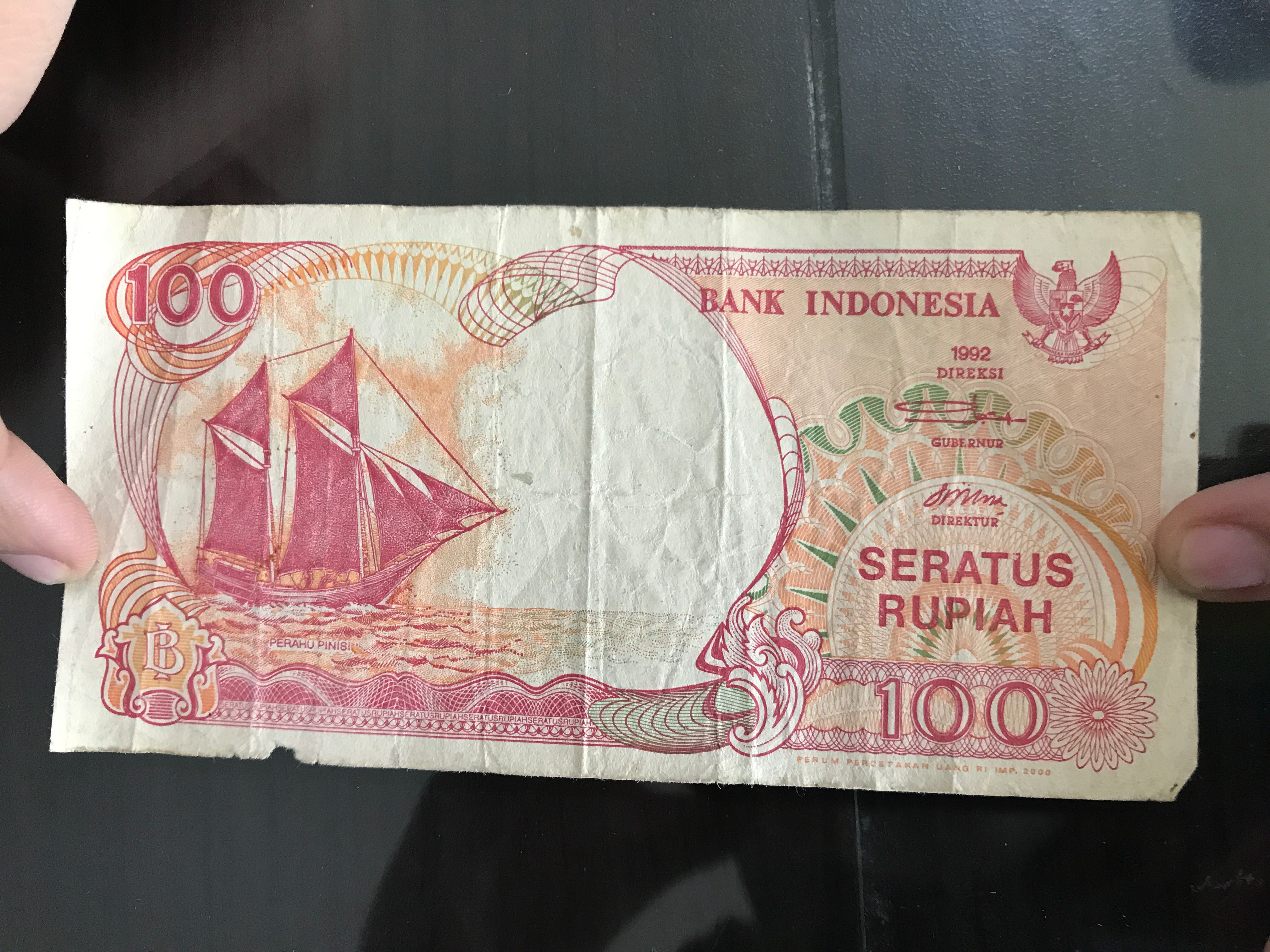 uang seratus rupiah kertas jaman dulu kuno, Antik, Uang Lama di Carousell