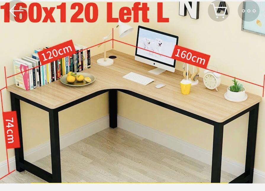 used l shaped computer desk